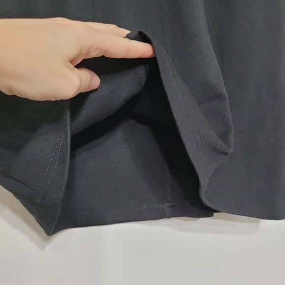 Societe Anonyme Black Sleeveless V-Neck Knee Length Sheath Dress Size XS - Picture 6 of 10